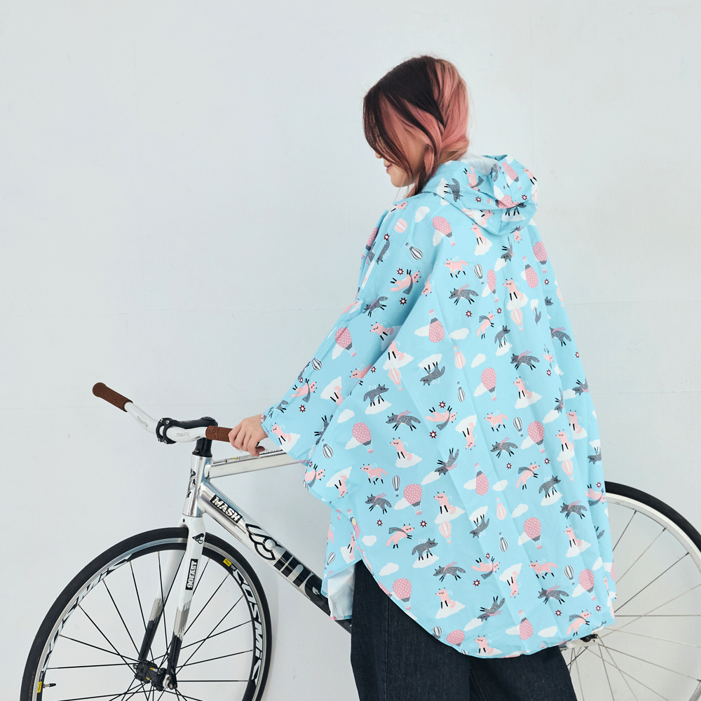 RAINSTORY披肩式斗蓬(FOX BALLOON)