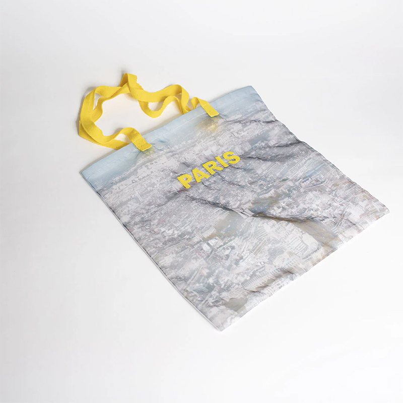 Brigitte Tanaka 巴黎天空烏干紗提袋