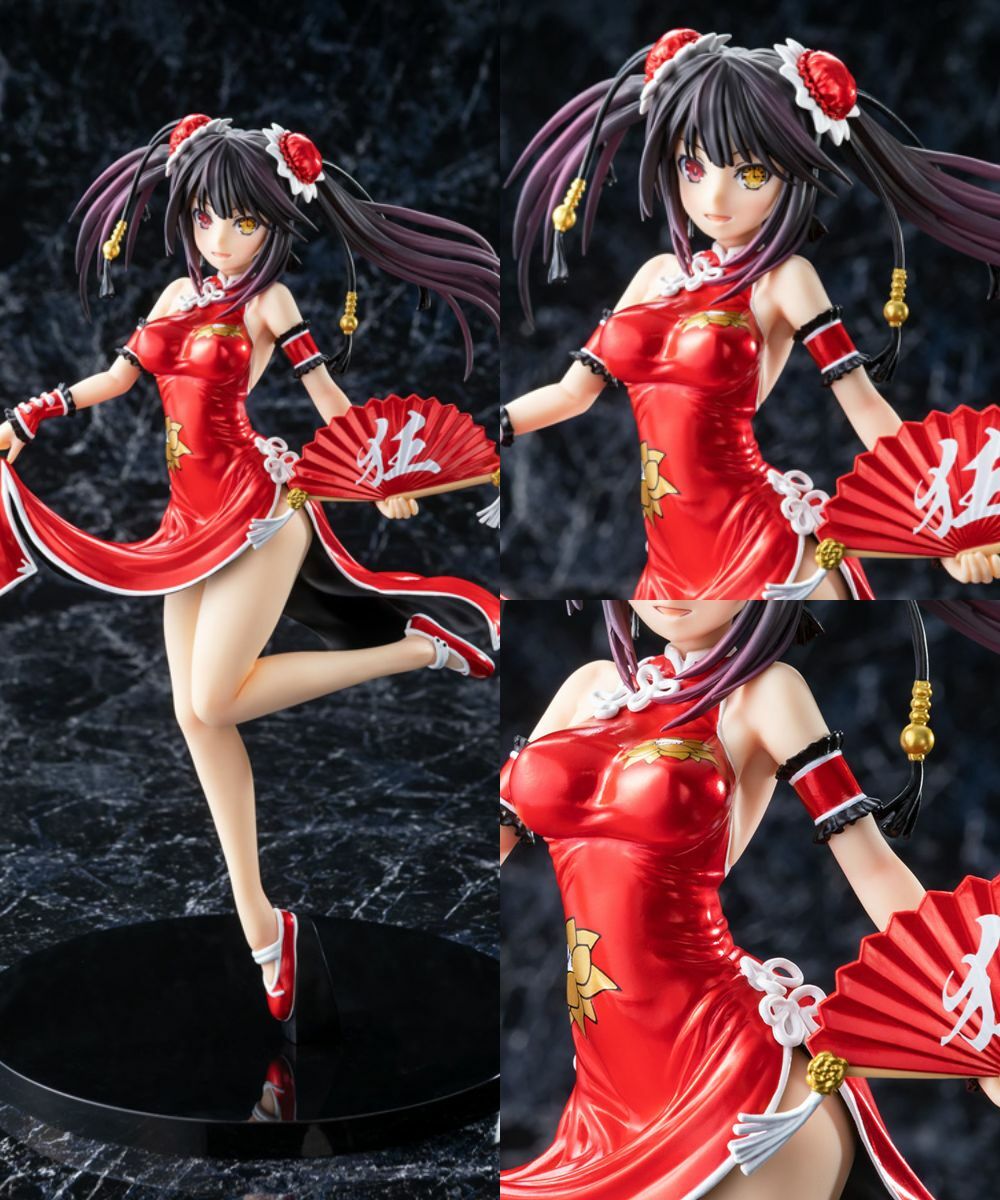 「約會大作戰DATE A LIVE Ⅲ」時崎狂三 旗袍ver. 海外限定版 1/7比例模型【日本進口精品】