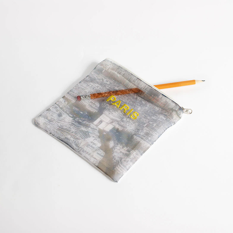 Brigitte Tanaka 巴黎天空烏干紗收納袋