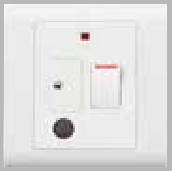 MK Essentials 意莎 13A 單位保險菲士蘇連雙極開關掣及LED指示燈