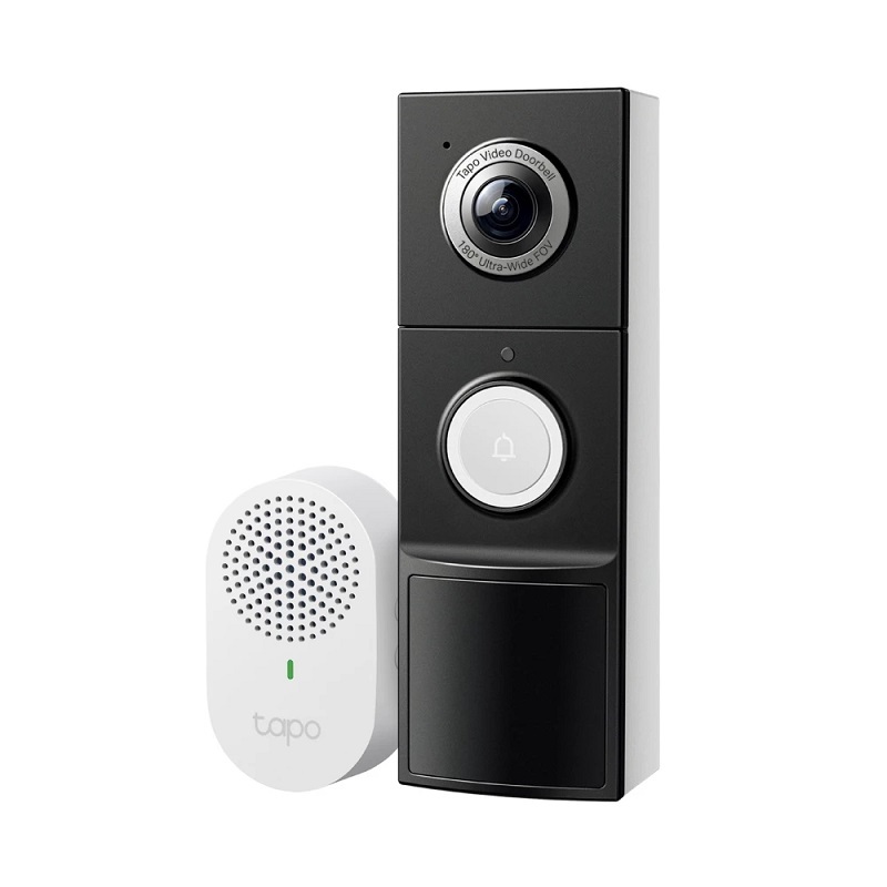 米特3C數位–TP-LINK Tapo D235 2K 5MP Wi-Fi智慧門鈴 一鍵通話 夜視全彩 即時觀看