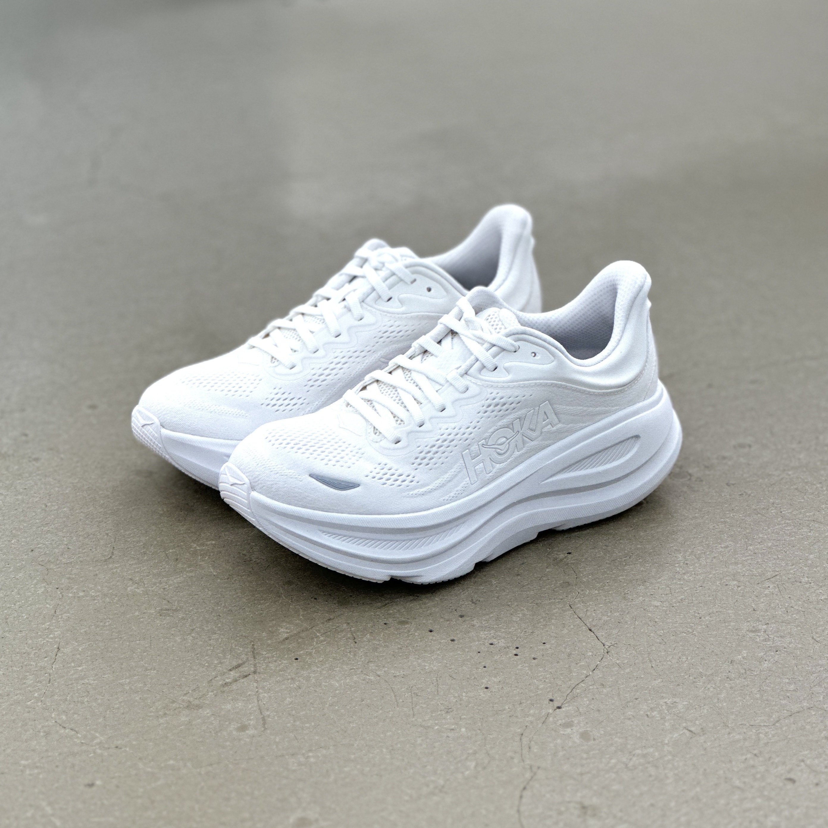 Hoka One One Bondi 9 White