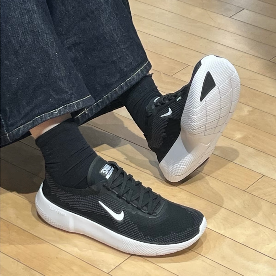 Nike Free 2025 黑白 編織 襪套式 透氣 輕量 緩震 慢跑 運動鞋