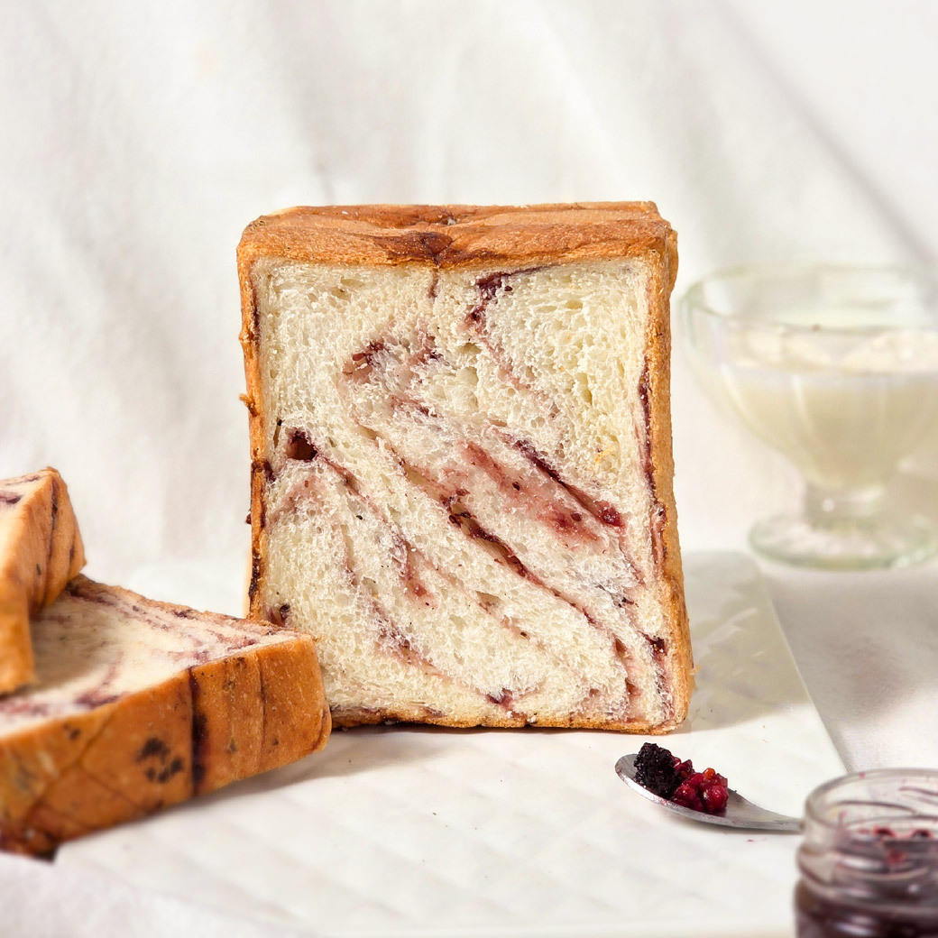 甜潤​​​桑椹優格厚片輕吐司​(單片)