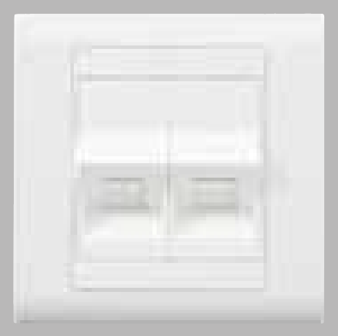 MK Essentials 意莎 兩位RJ11電話插座