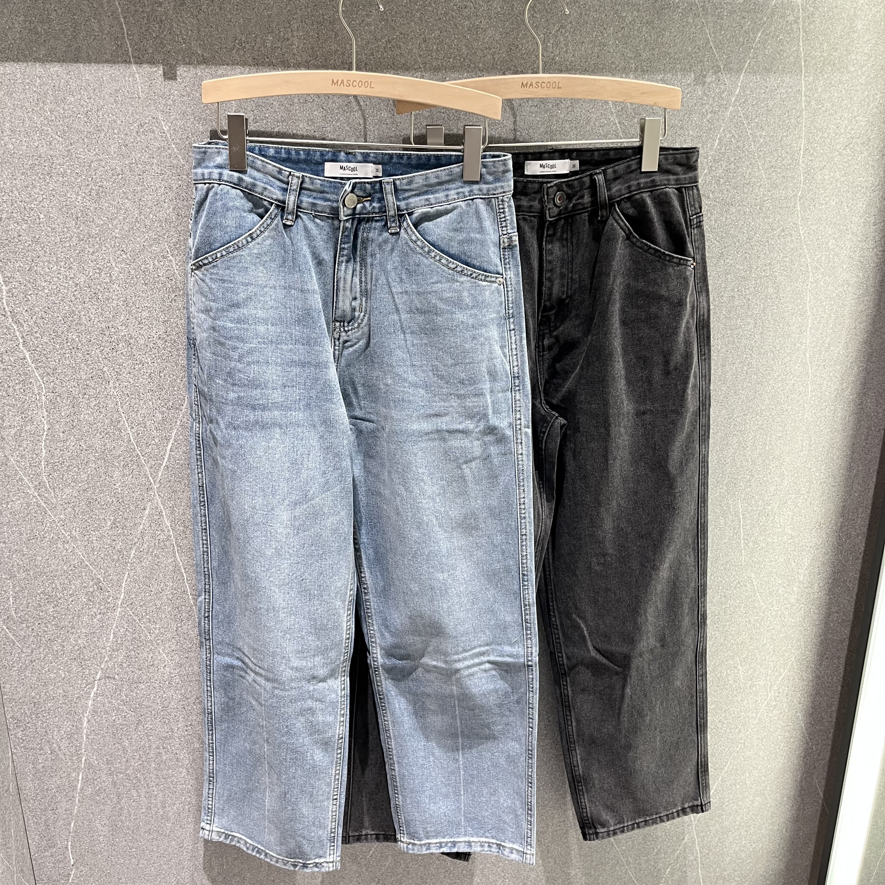 1007 小直筒牛仔長褲