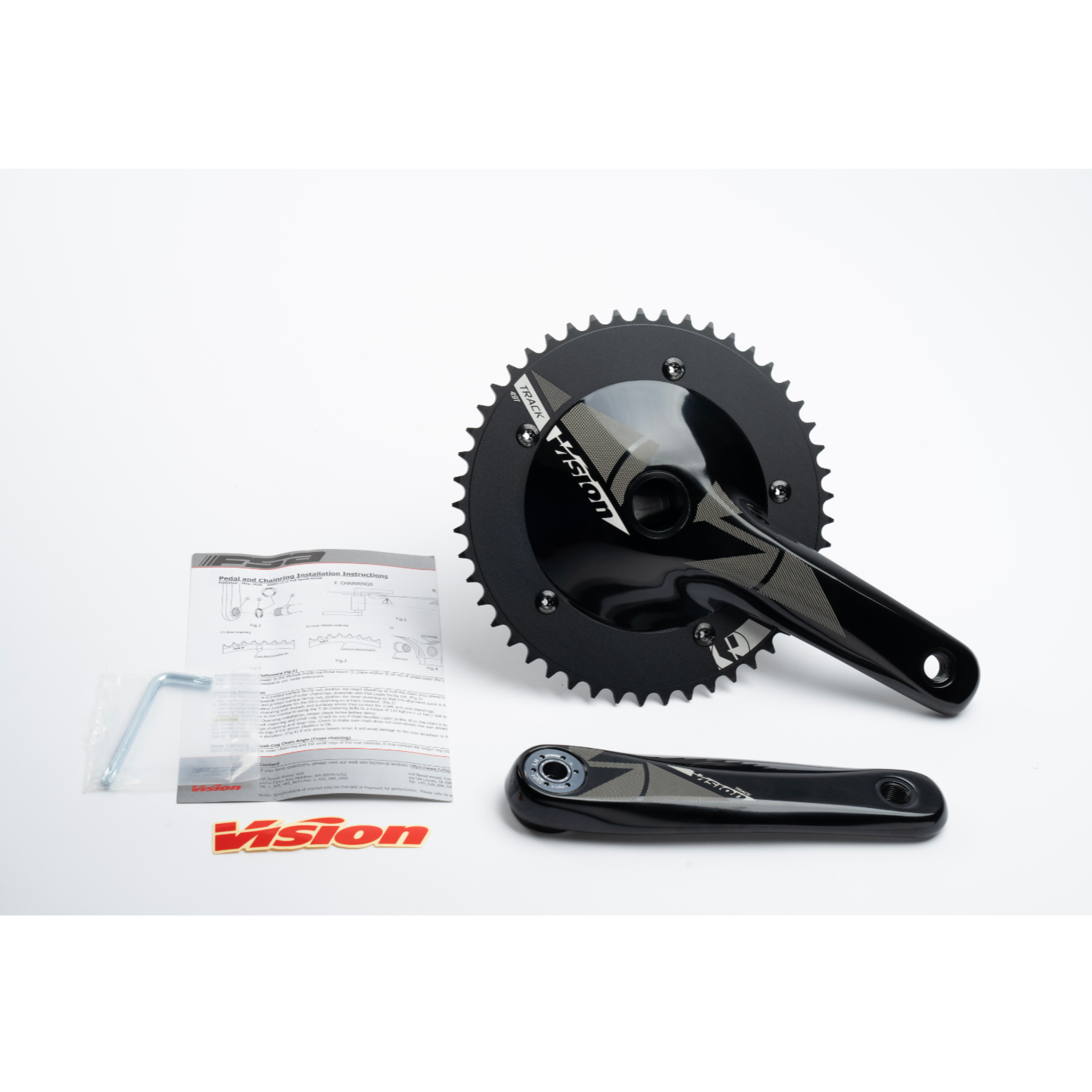 Vision CK Track BB386EVO Crankset