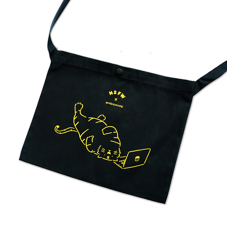 NSFW ✕ WHOSMiNG Canvas Mini Bag