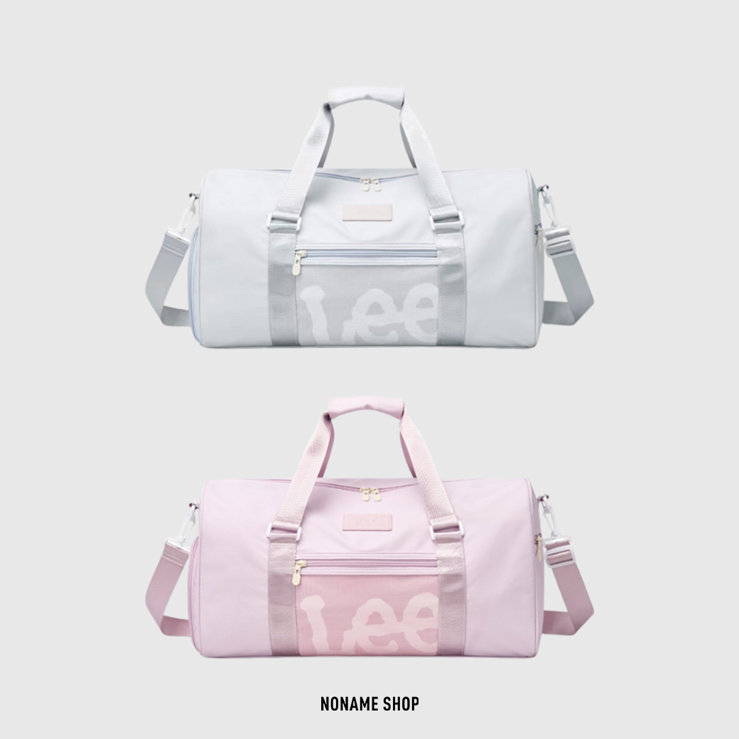 LEE 大容量 經典LOGO 乾溼分離 健身包 旅行袋 兩色