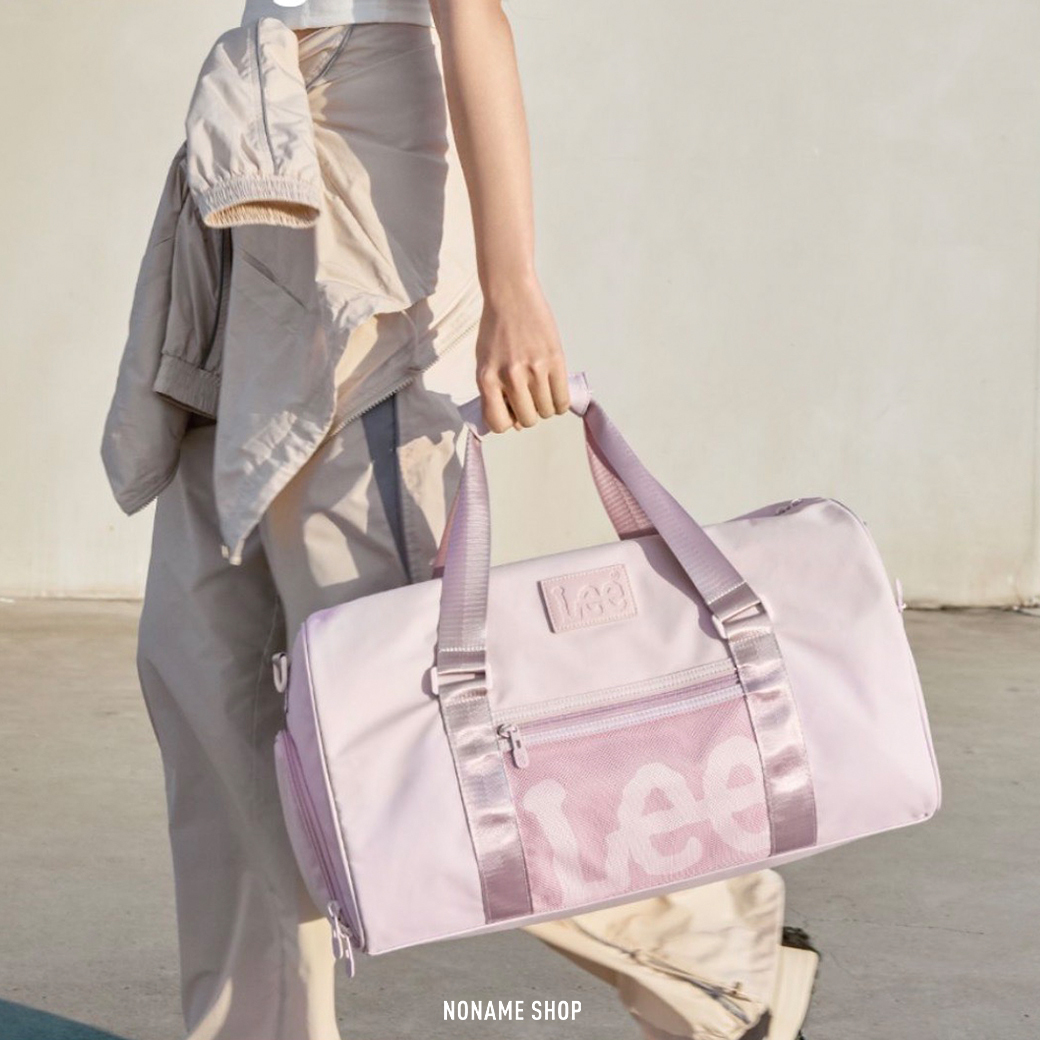LEE 大容量 經典LOGO 乾溼分離 健身包 旅行袋 兩色
