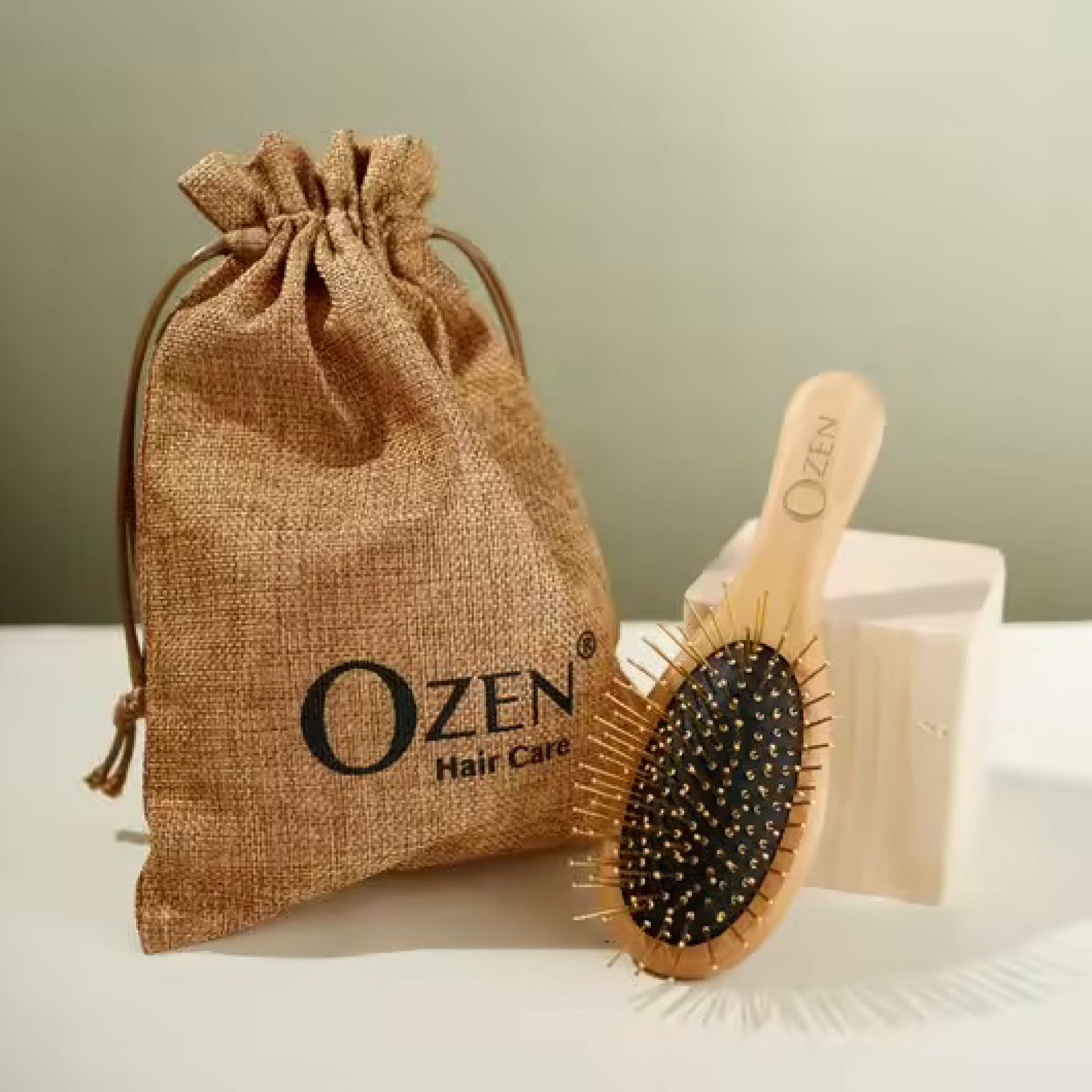 24k金清涼有勁黃金按摩梳｜台灣製造