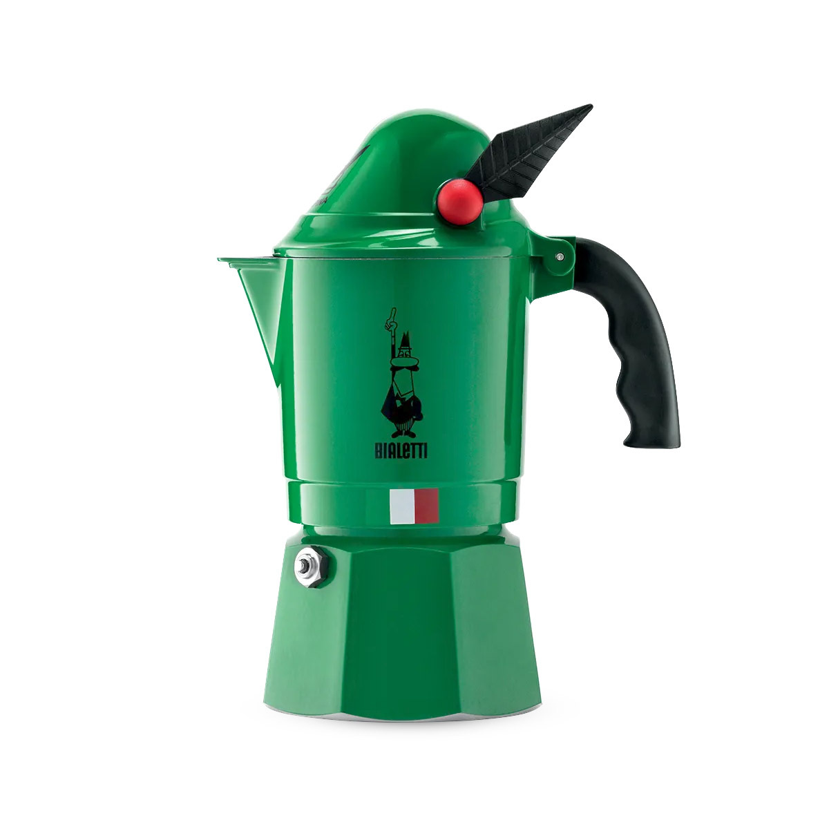 意大利 BIALETTI 3杯裝鋁質摩卡咖啡壺-山地步兵 -0002762NP