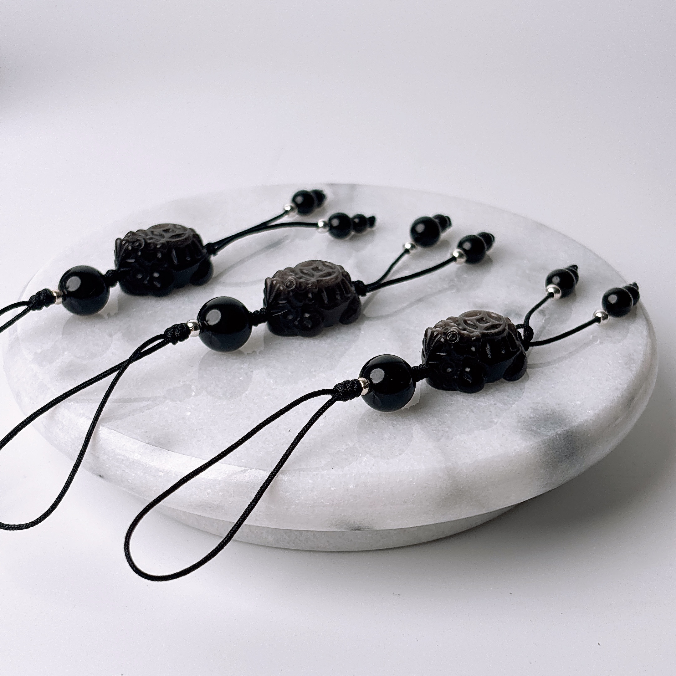 銀曜龍龜小掛飾