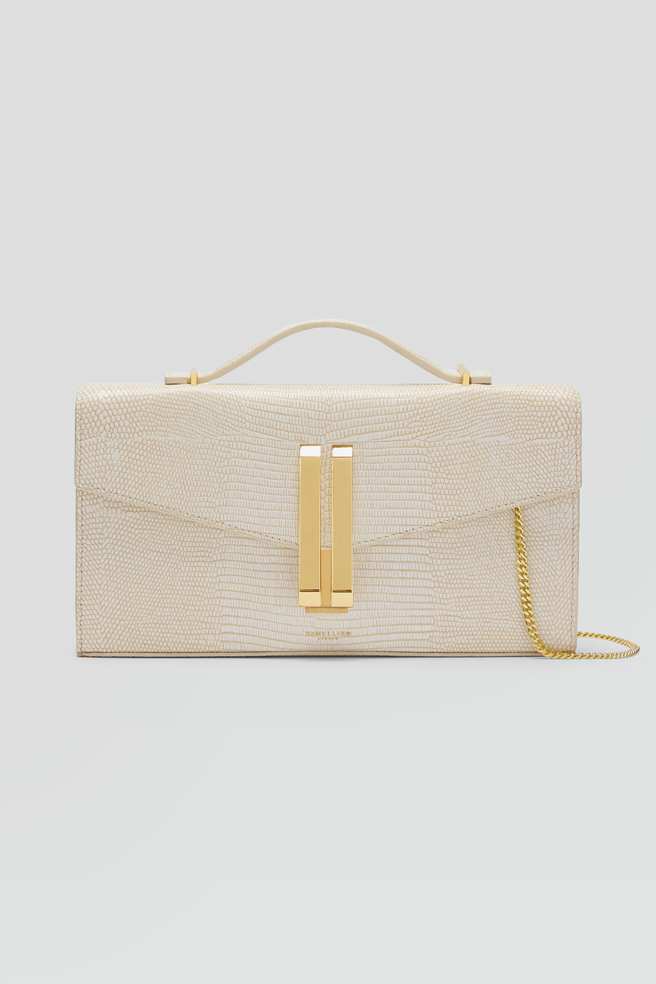 DeMellier｜VANCOUVER 真皮壓紋鏈條長型手拿包