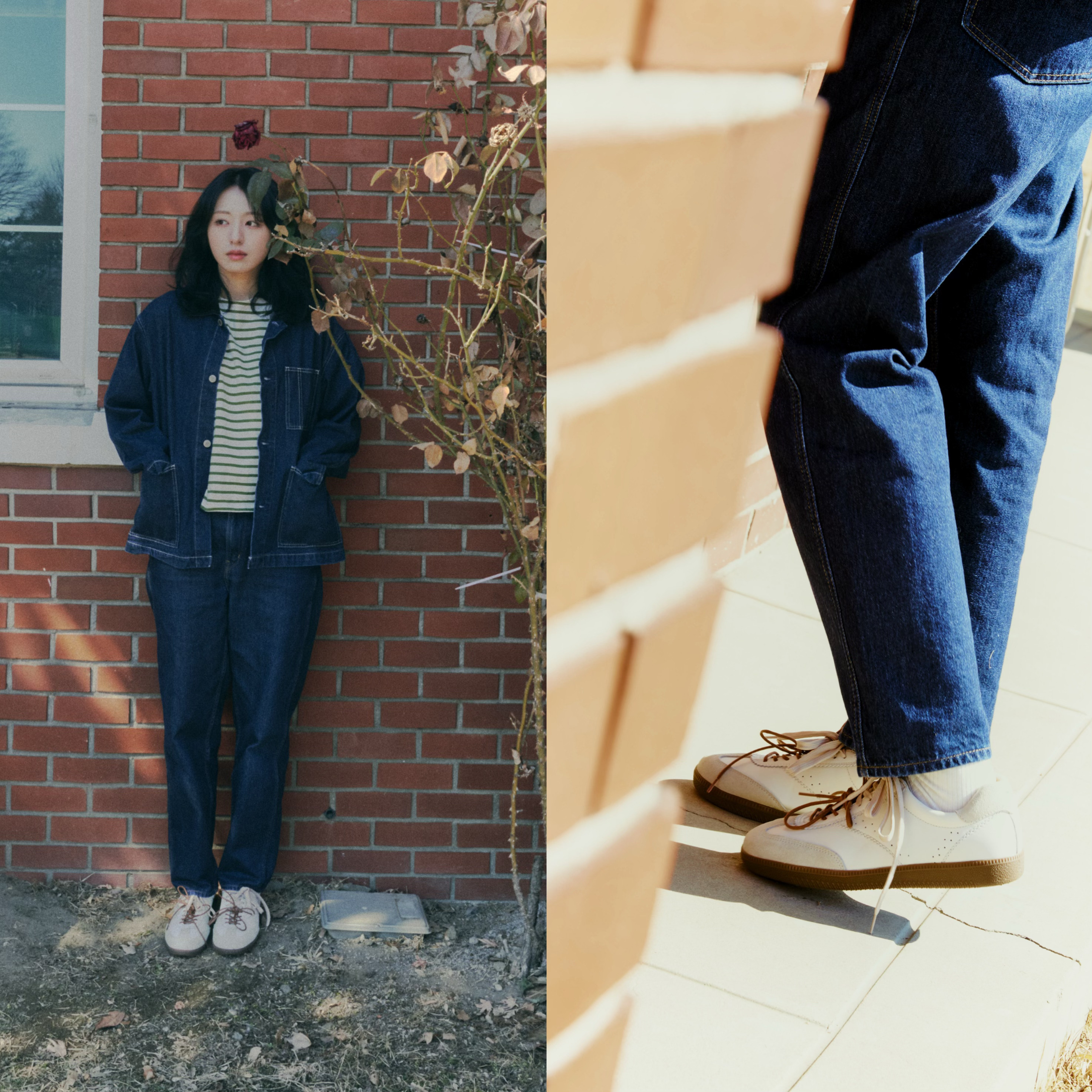 Ora02-U真皮復古休閒鞋 (米白) 中性款｜哈漫克【官網獨家】HamacaSole