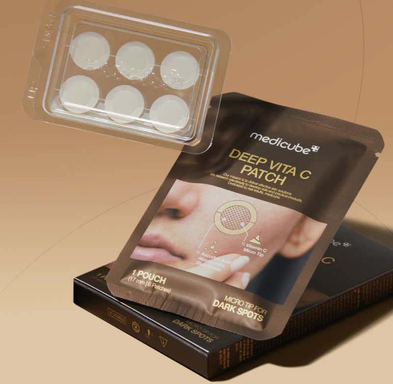 韓國Medicube DEEP維C微針去印去斑貼｜1盒6片