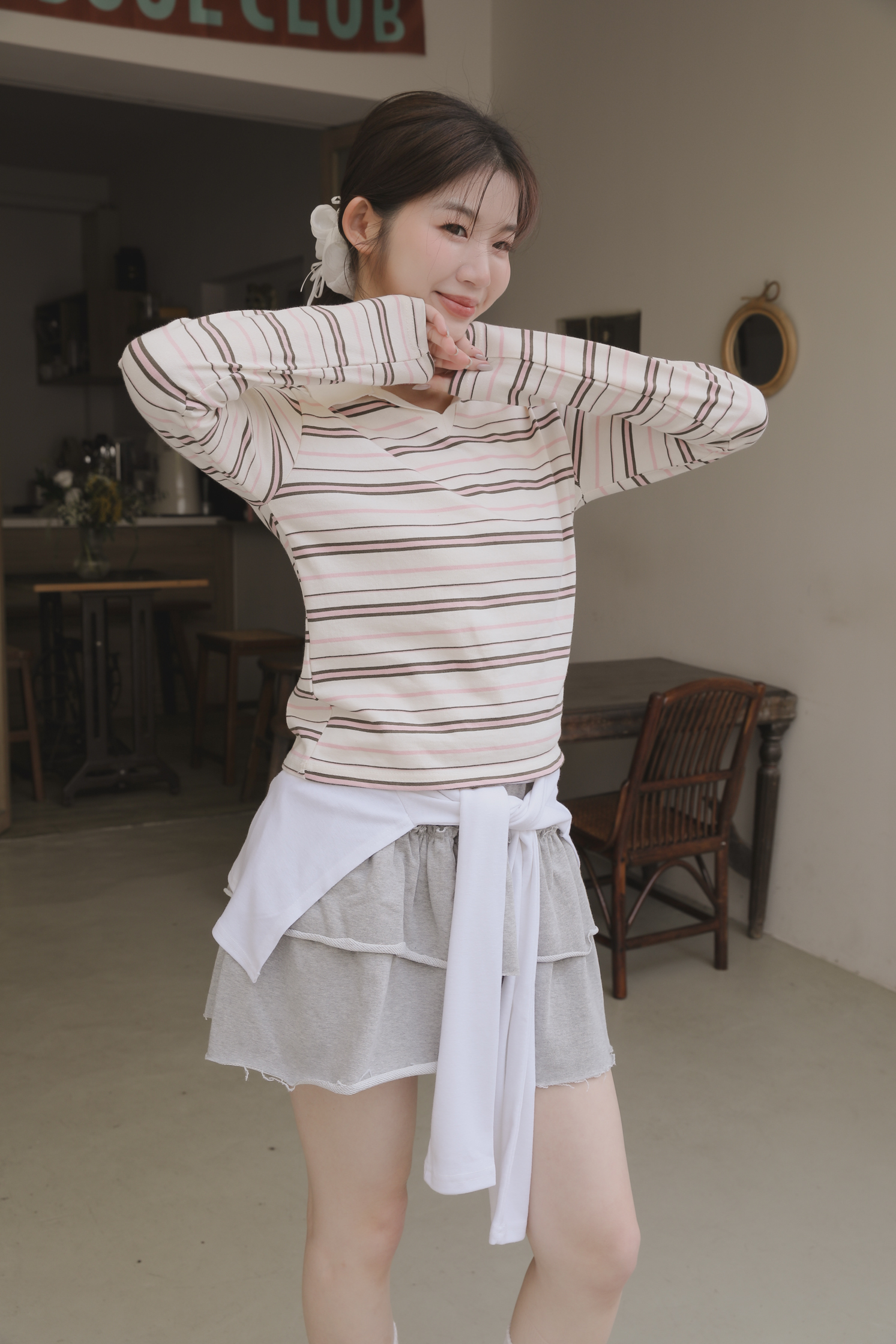 Collar Dangara Tee #上衣