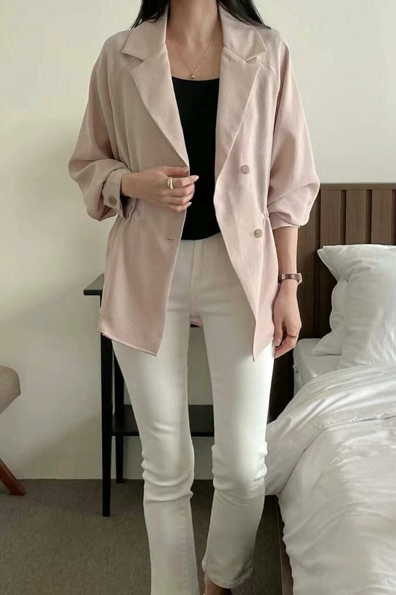 JK#14562🤎風衣西裝褸