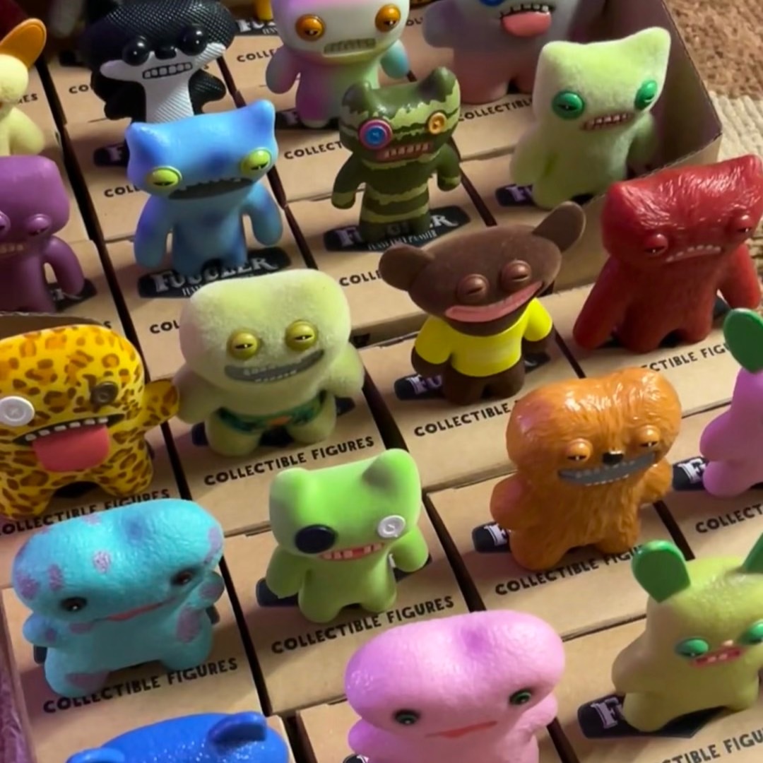 FUGGLER 牙齒怪 放克牙寶 惡搞 醜萌 盲盒 公仔 娃娃 一端盒 24個