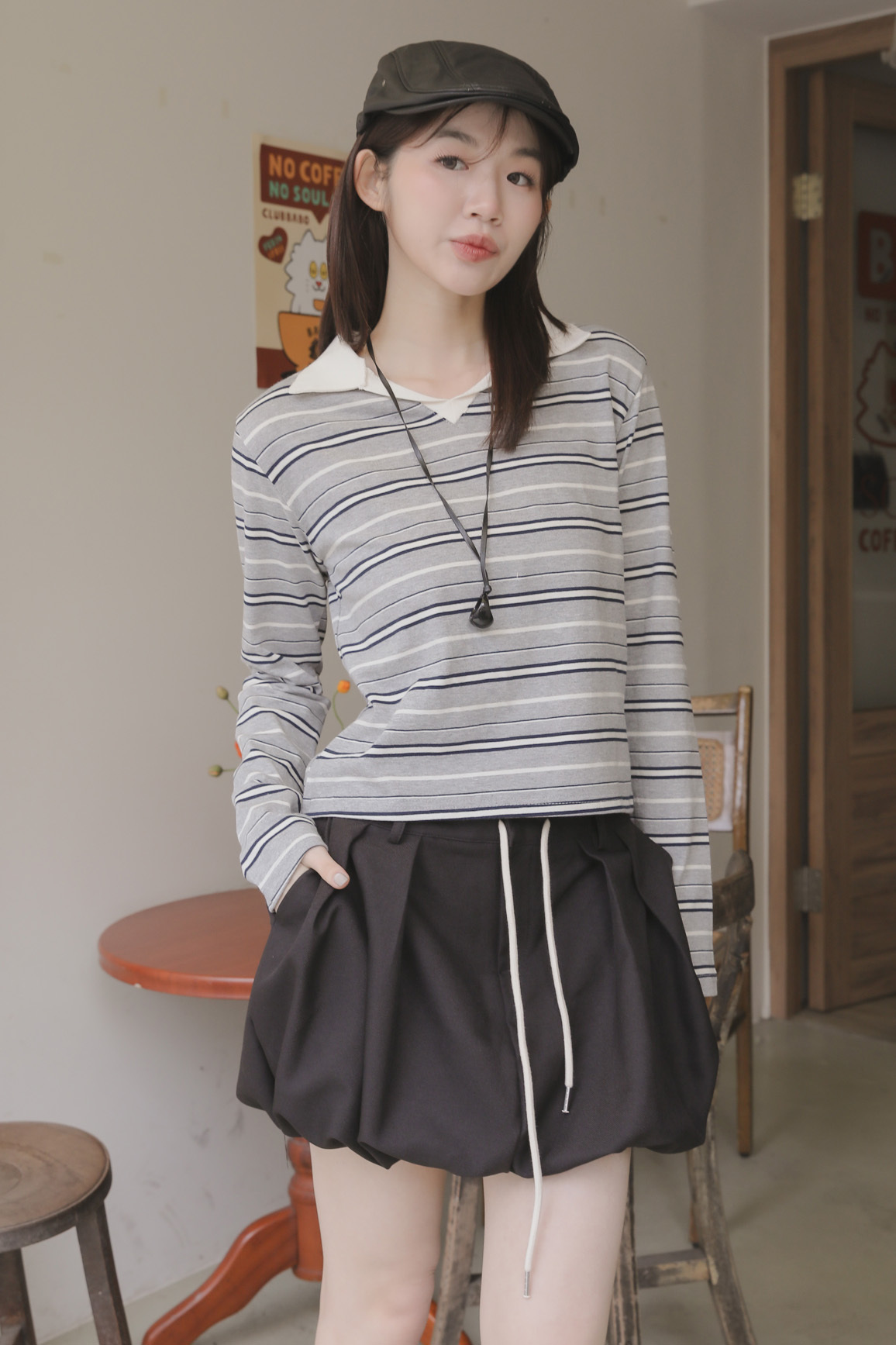 Collar Dangara Tee #上衣