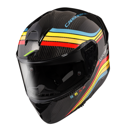 ASTONE GT6F 彩繪 YA1 黃藍 全罩 E.Q.R.S快拆設計 雙鏡片 碳纖維 輕量