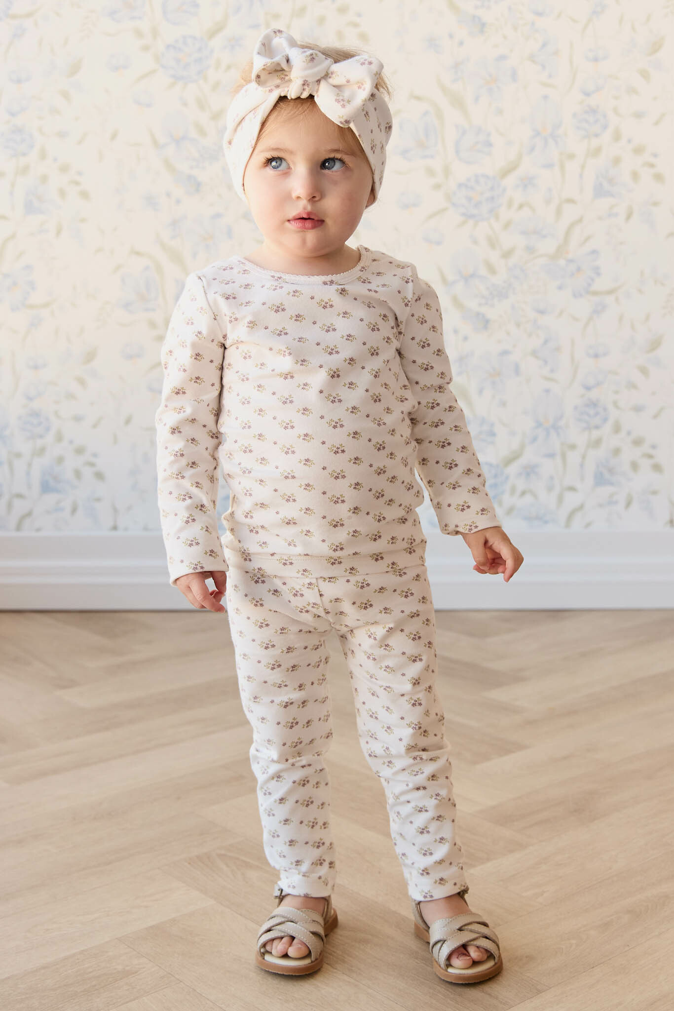 【預購】JAMIE KAY - Organic Cotton Everyday Legging（Rose Floral Pink）