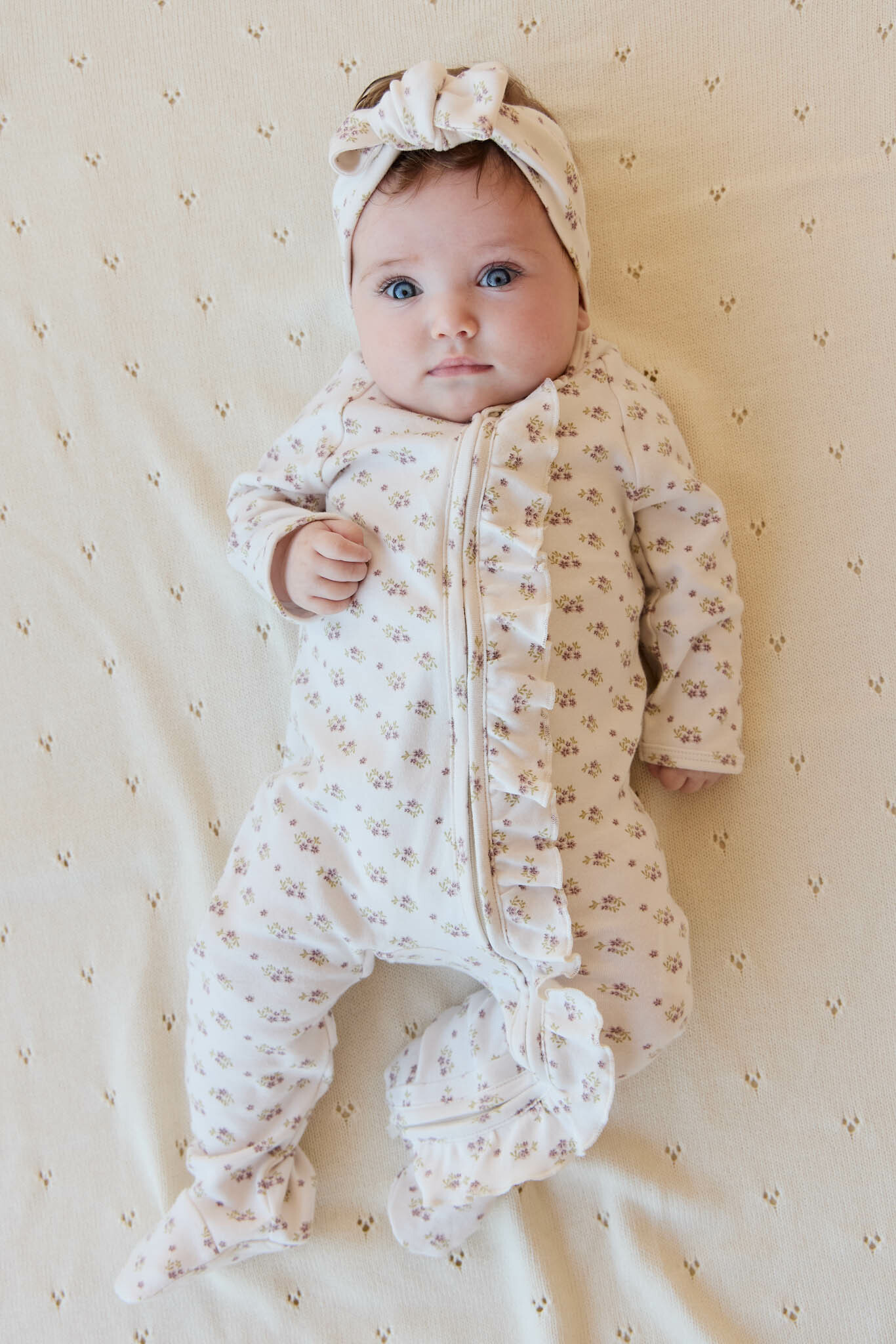 【預購】JAMIE KAY - Organic Cotton Melanie Onepiece（Rose Floral Pink）