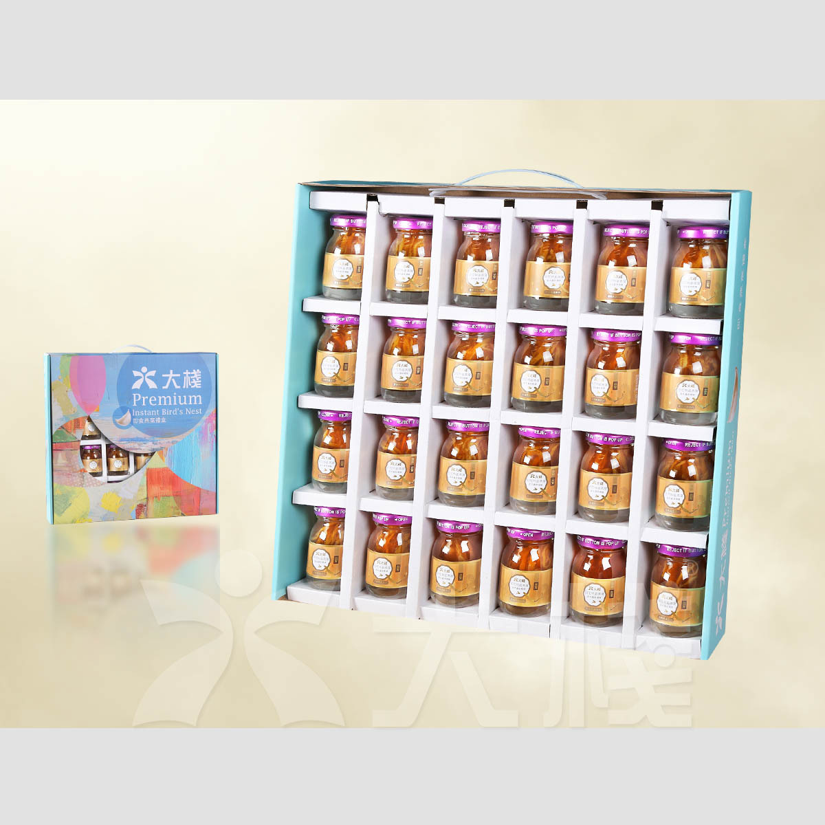 印尼特級即食官燕 配蟲草精華 強肺益腎版 (24 x 40克)