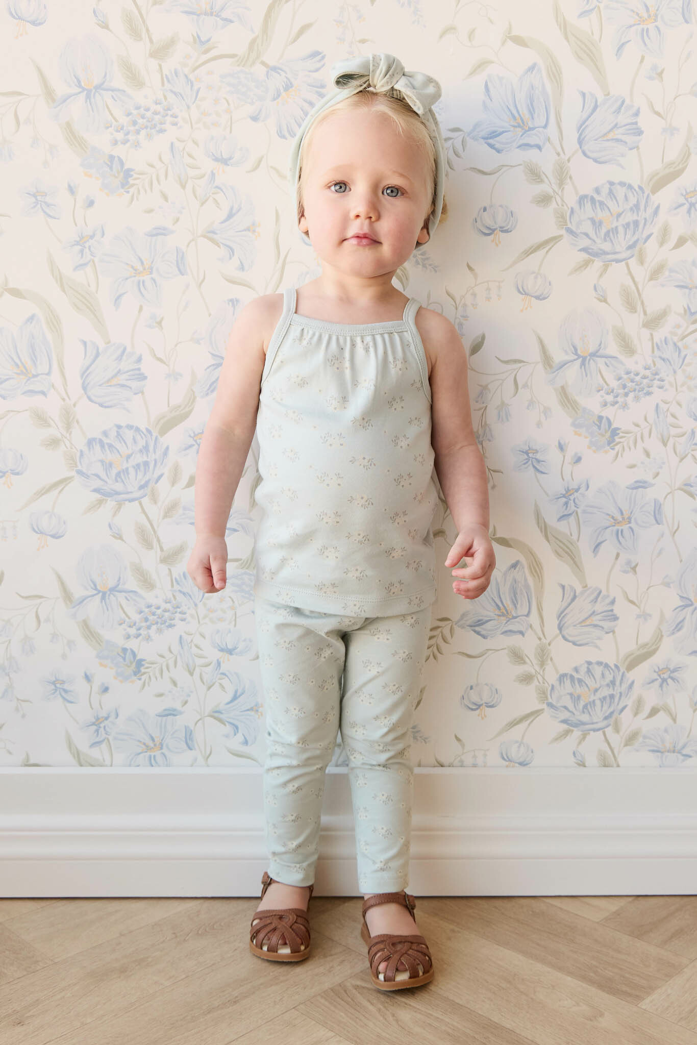 【預購】JAMIE KAY - Organic Cotton Casey Top（Rose Floral Smoke）
