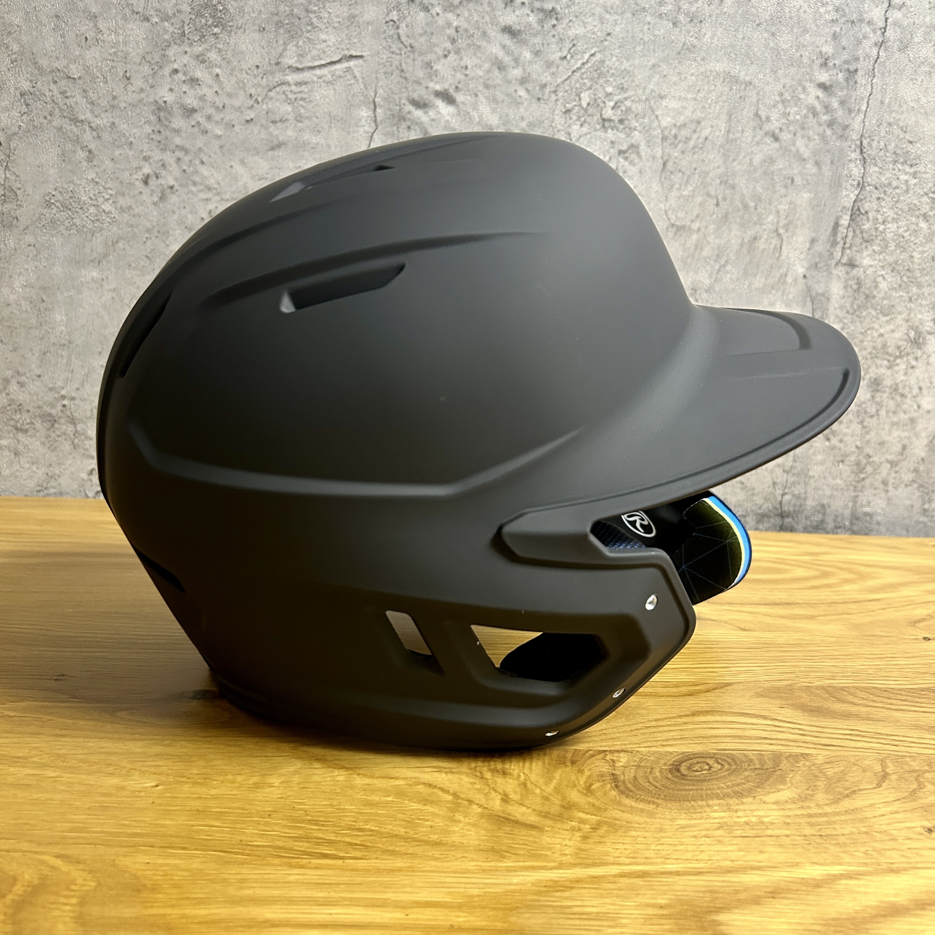 Rawlings 硬式用 ヘルメット マッハ アジャスト 顎ガード付き(艶消し