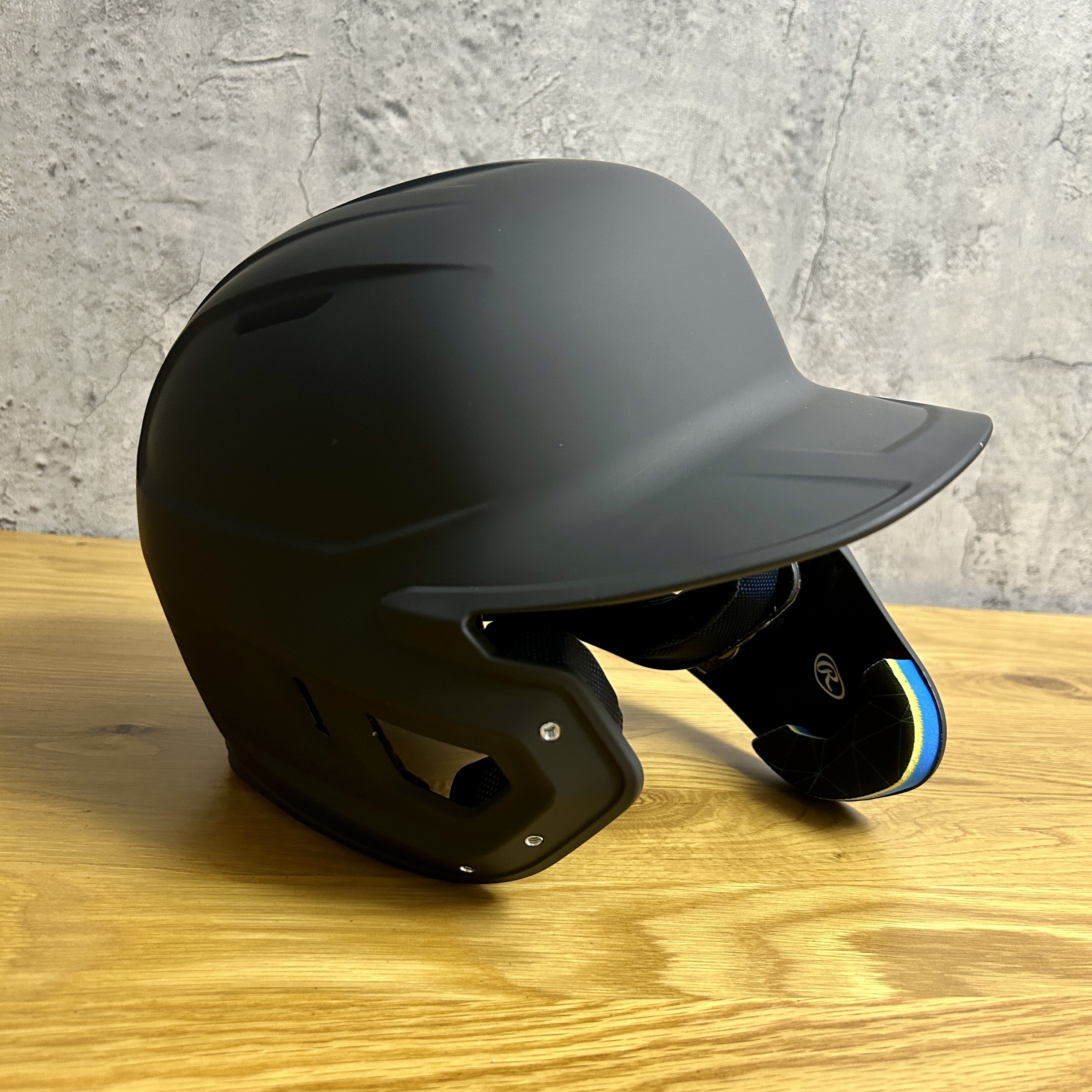 Rawlings 硬式用 ヘルメット マッハ アジャスト 顎ガード付き(艶消し) MA07S-JPNHB