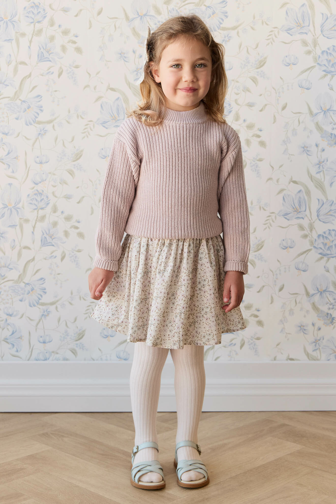 【預購】JAMIE KAY - Organic Cotton Melanie Skirt（Fifi Violet）
