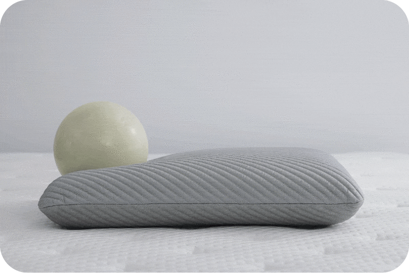 高密度支撐 ，抗壓、不易扁塌。