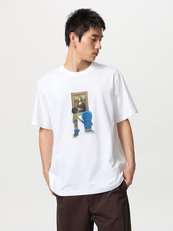 iSNEAKERS｜日本 UNIQLO UT系列 哆啦A夢羅浮宮聯名 短袖上衣