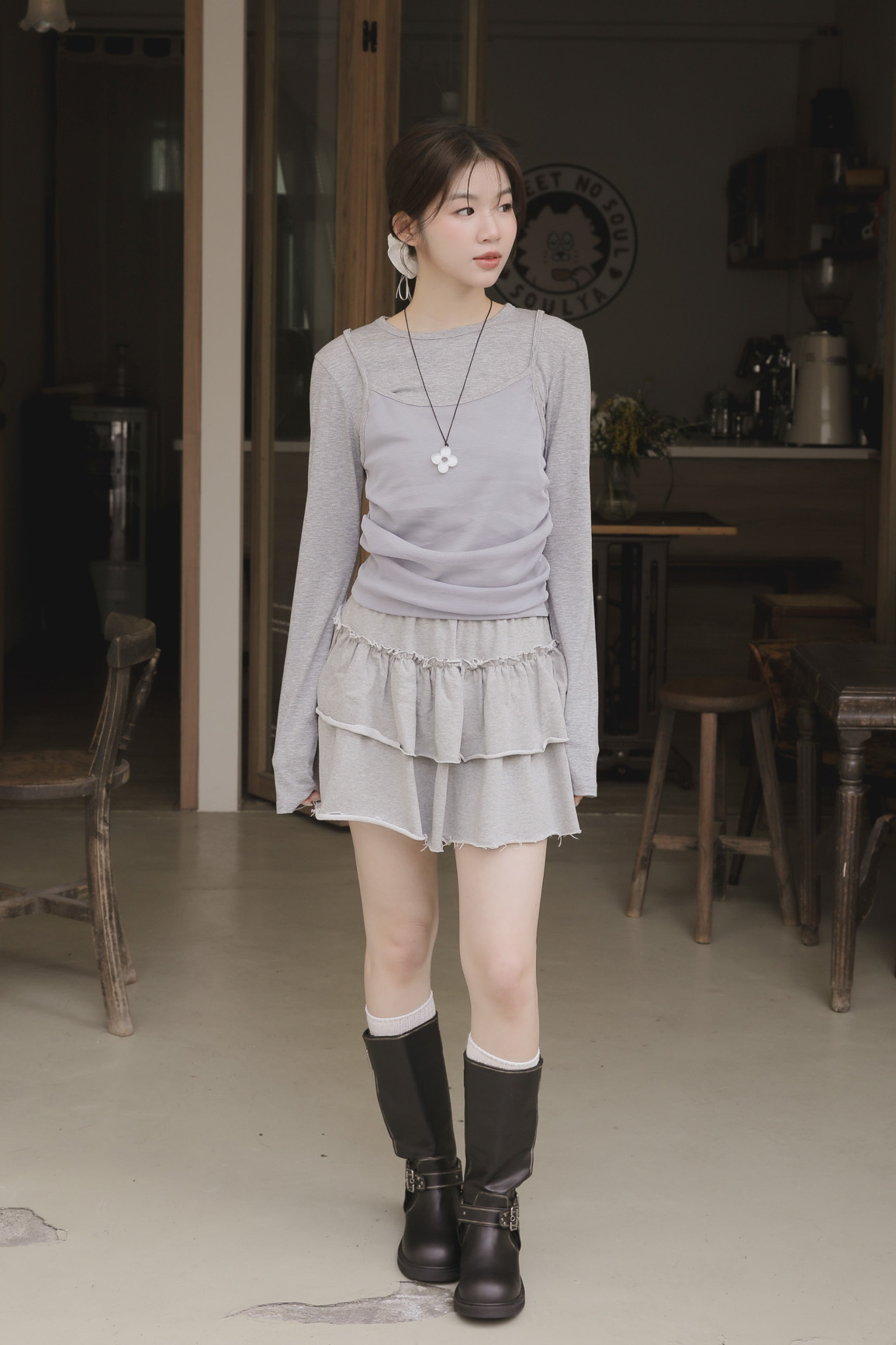 Dummy Cancan Skirt #短裙