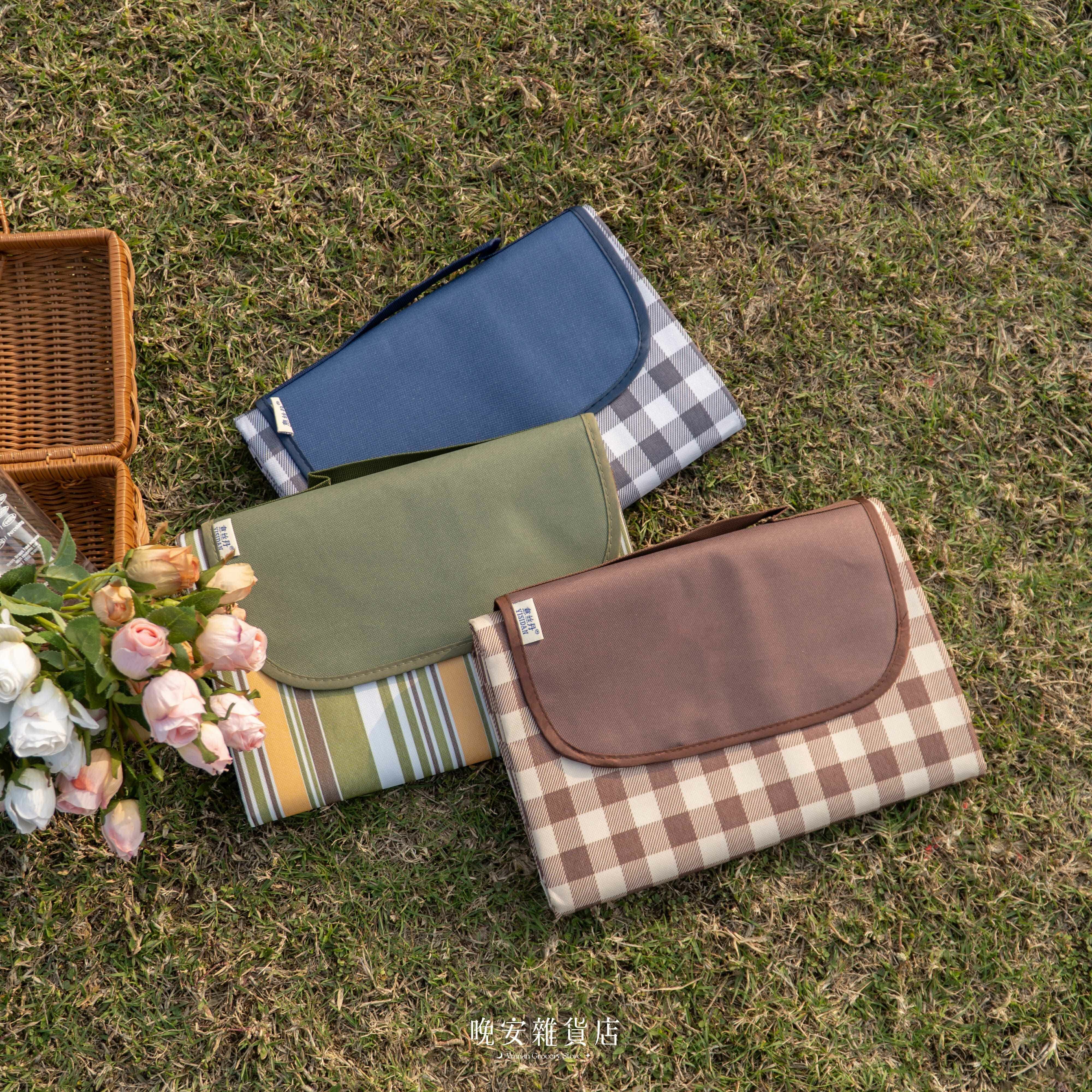 【戶外露營】牛津布防水野餐墊