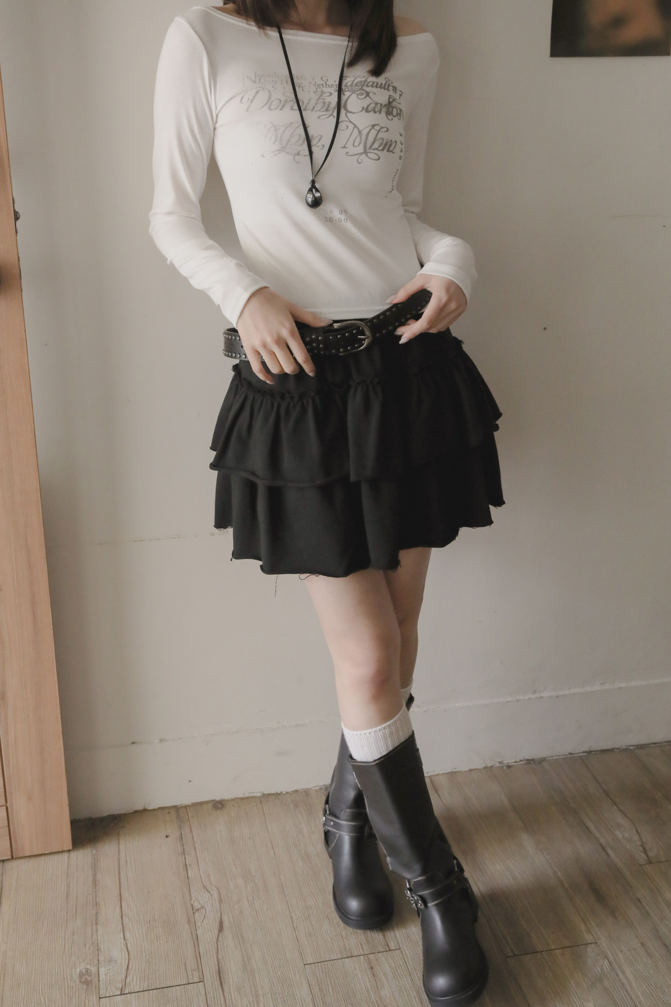 Dummy Cancan Skirt #短裙