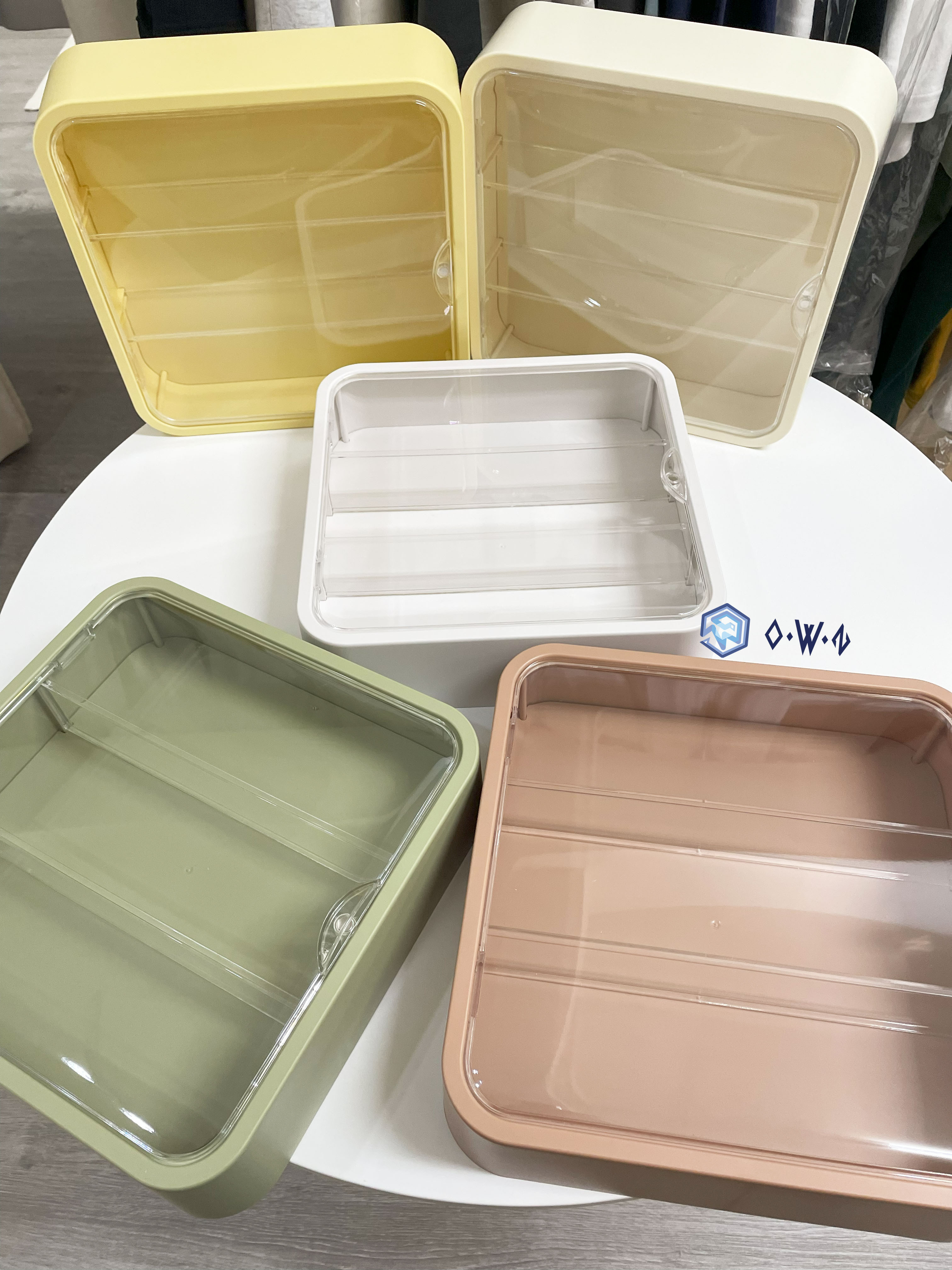 【OWN】玩偶 吊飾 收納盒 壁掛 展示架 娃娃 透明 防塵櫃 吉伊卡哇