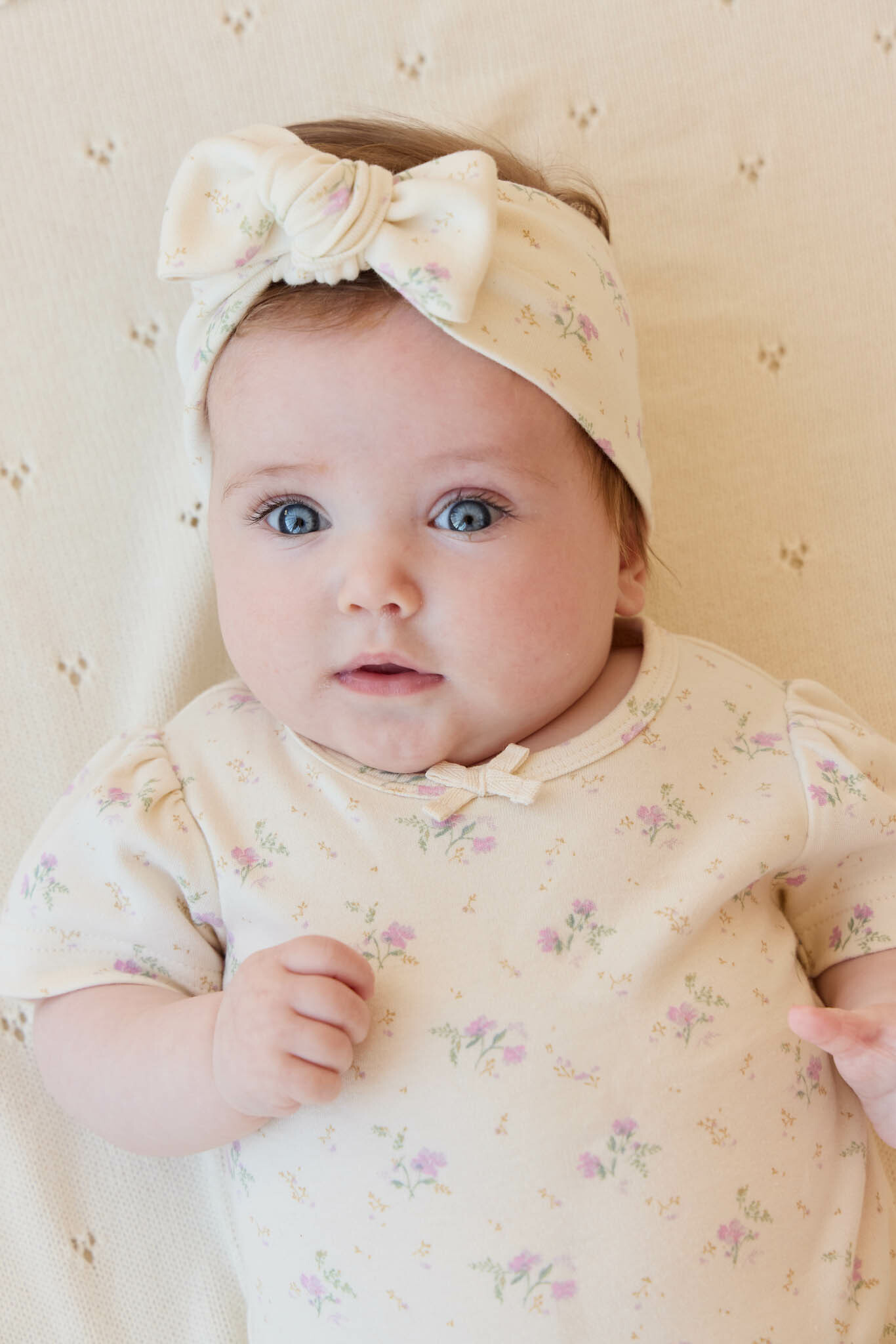 【預購】JAMIE KAY - Organic Cotton Headband（Thelma Orchid）