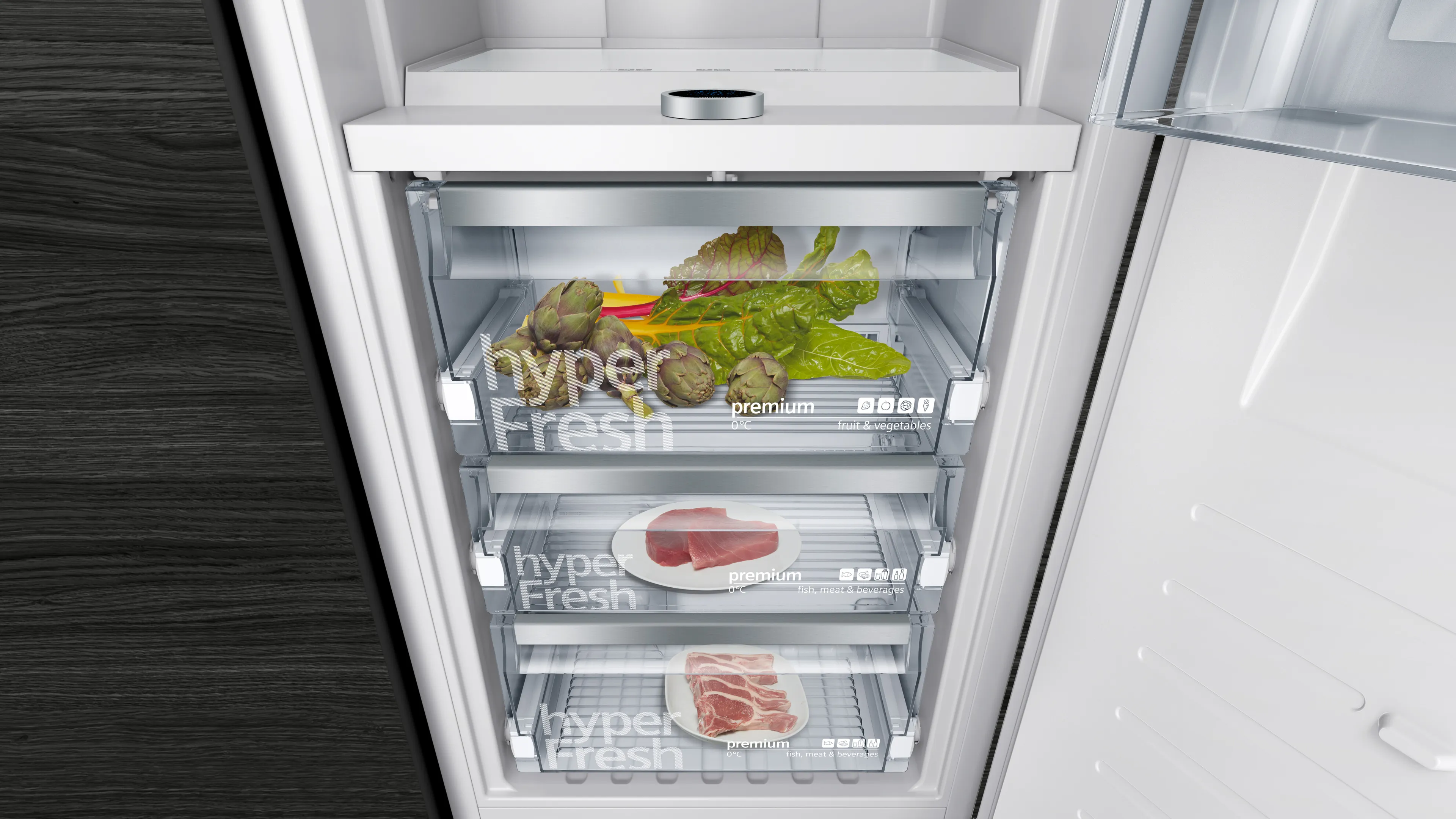 西門子 Siemens   KI81FPF30K(可改門鉸)‧iQ700 嵌入式單門雪櫃‧德國製造‧289L‧香港行貨,原廠2年全機,5年壓縮機保養‧