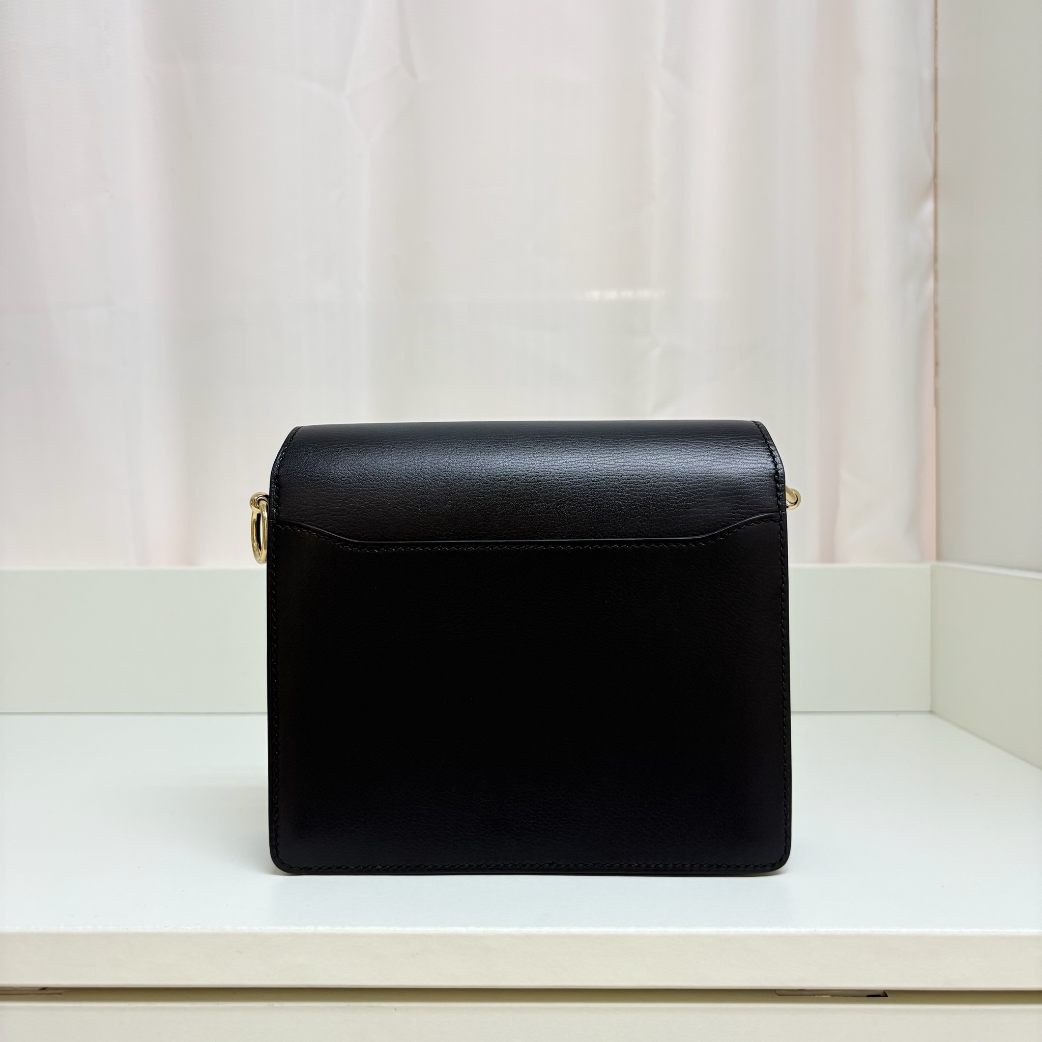 Hermes Roulis Mini Bag - Noir / Ghw