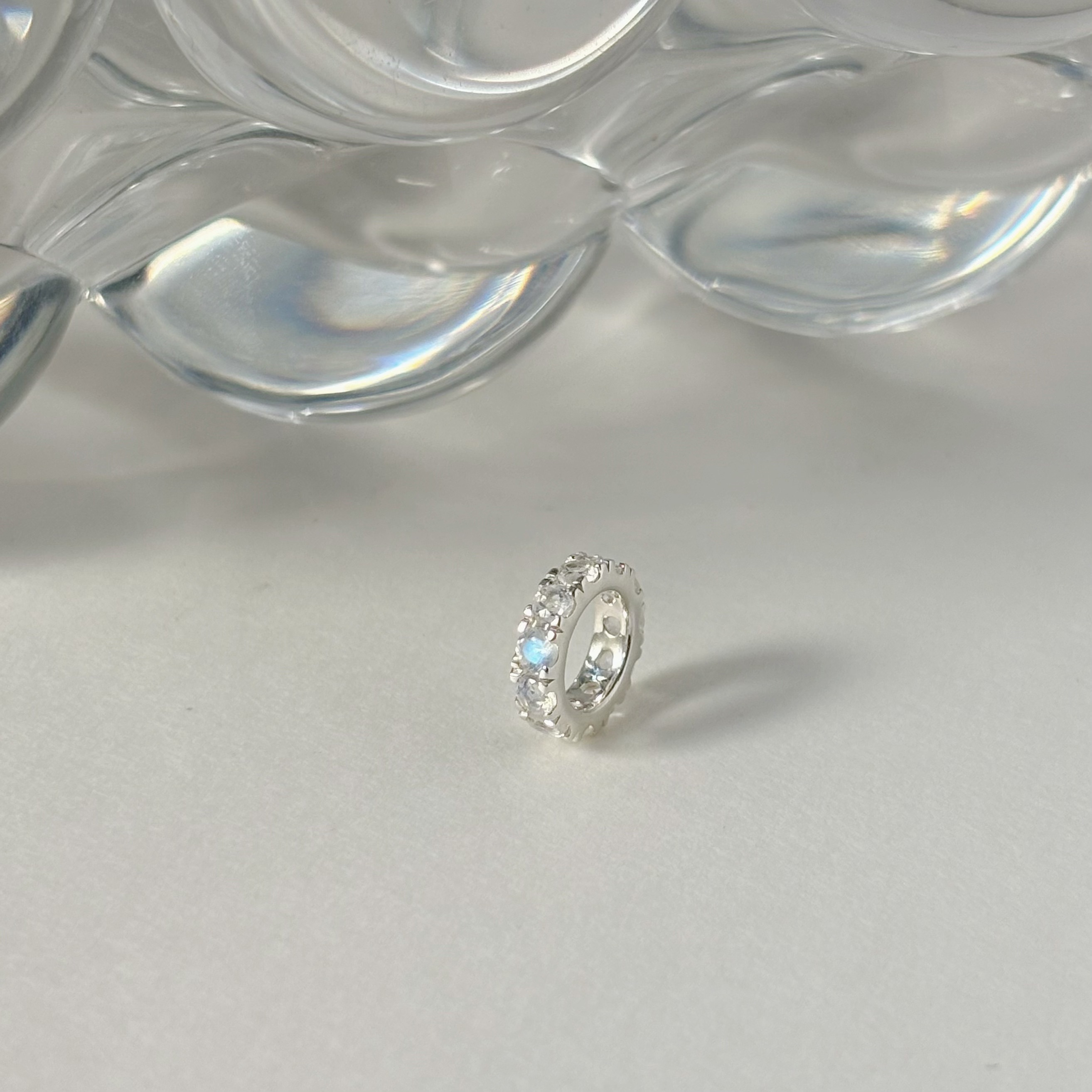 經典整圈月光石圈圈串飾