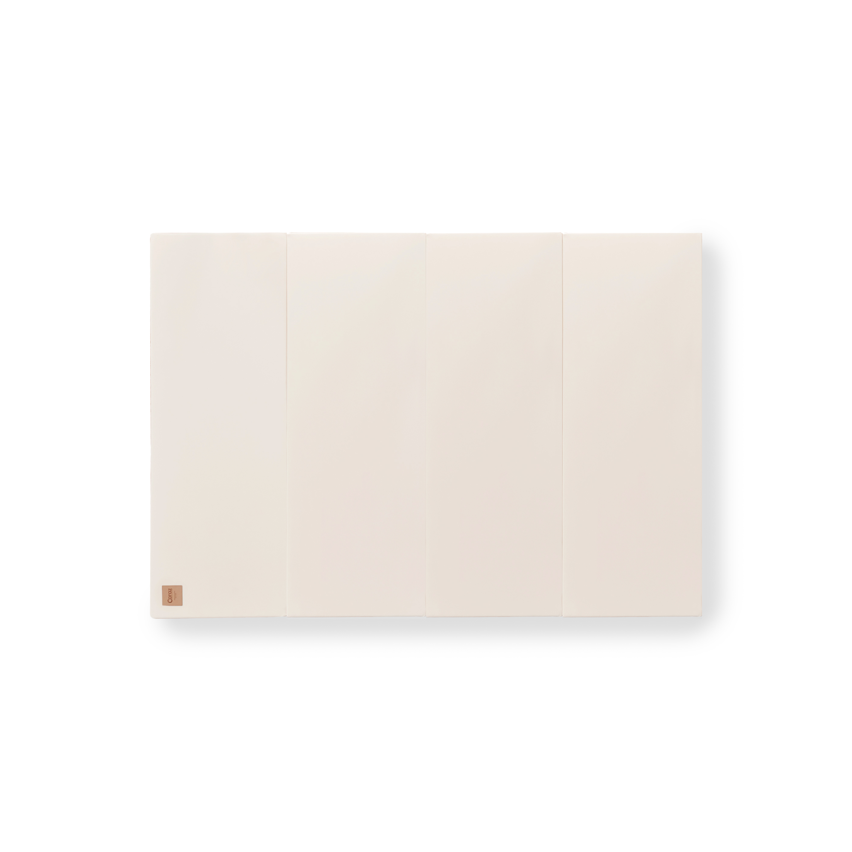 Caraz Q4 加厚摺摺地墊 160 x 120 x 4厘米 - 全米色