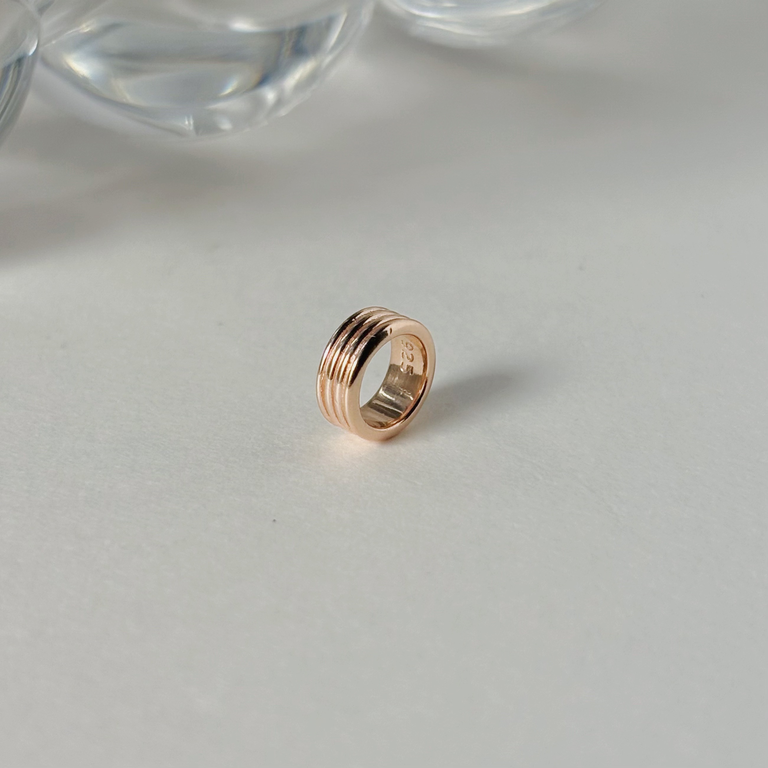 簡約四層光面圈圈串飾