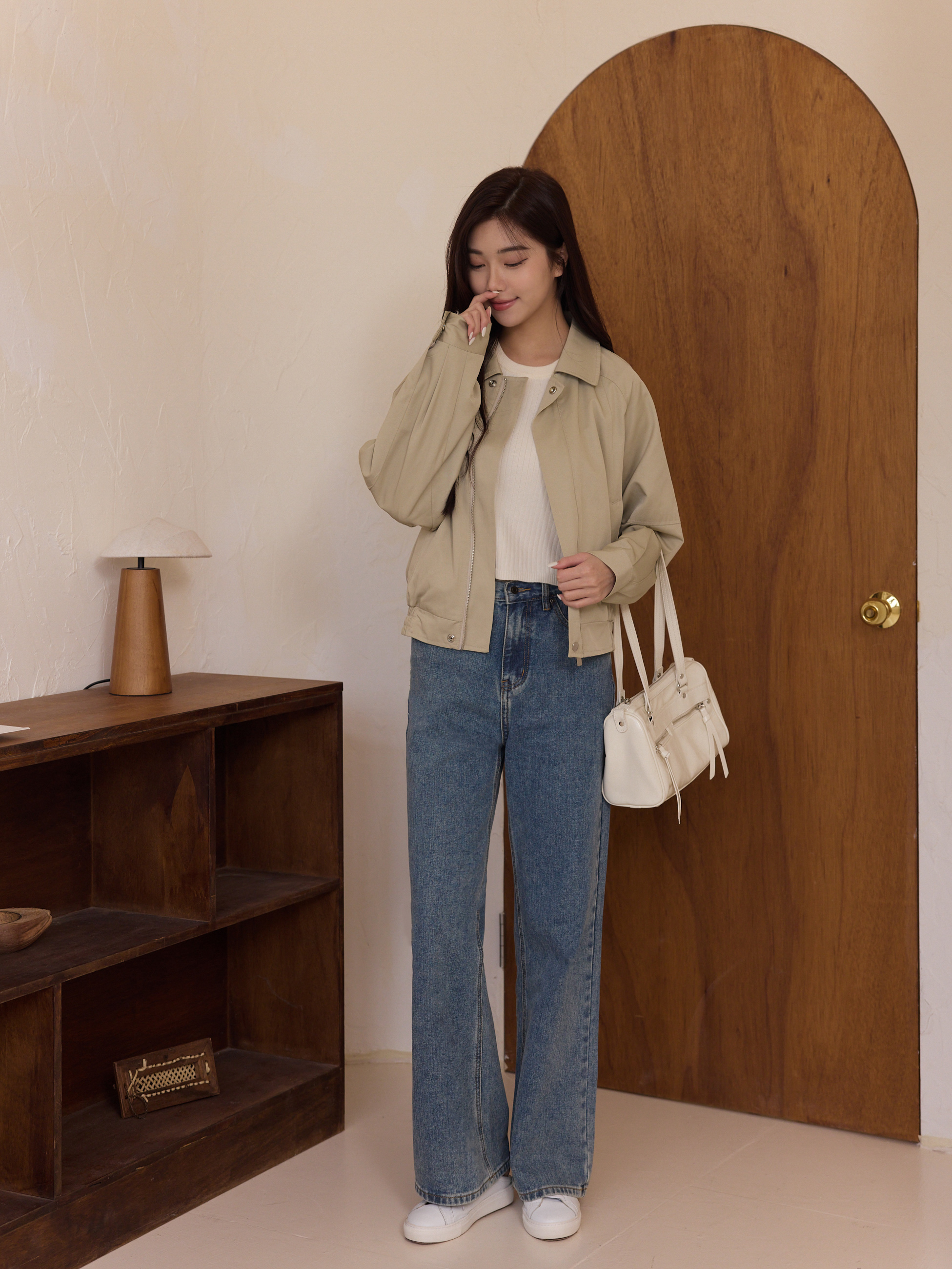 布勞森拉鍊薄外套