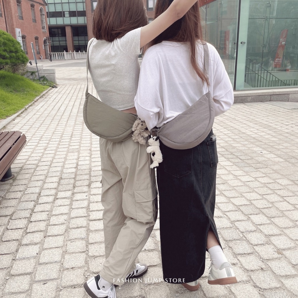 （現貨）工裝尼龍 半圓腰包 KR26