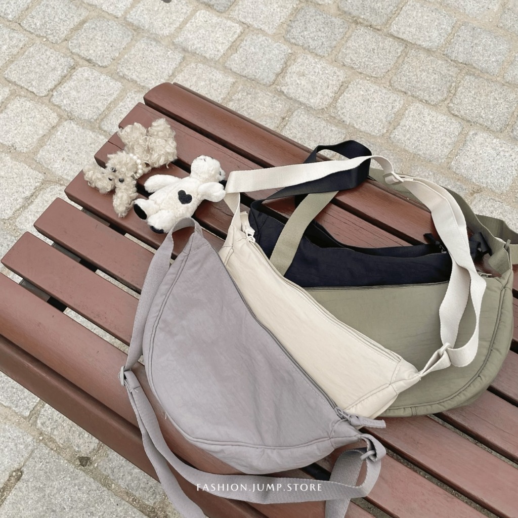 （現貨）工裝尼龍 半圓腰包 KR26