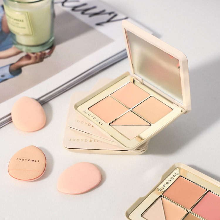 Judydoll橘朵 雲柔無痕遮瑕盤 贈手指粉撲 6g 2色【AP033】