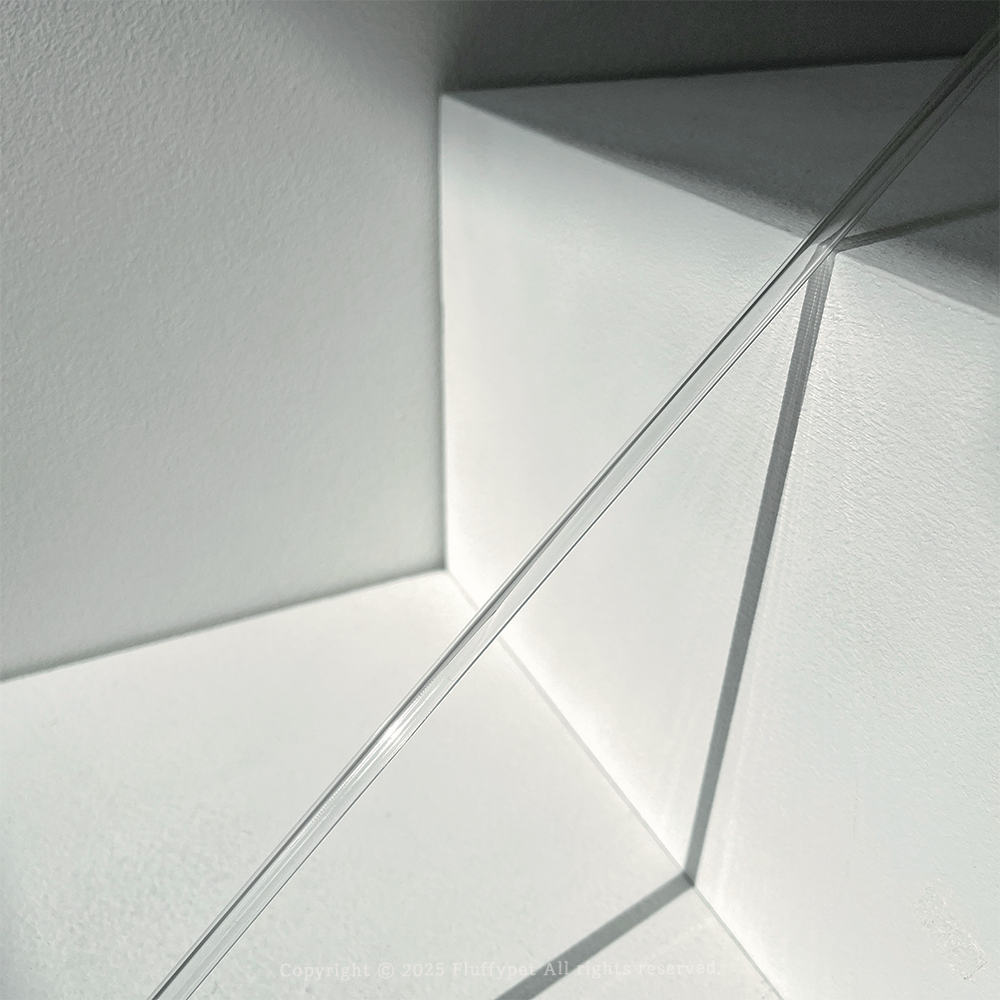 Fluffypet．透明桿